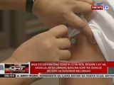 Mga estudyanteng edad 9-12 sa NCR, Region 3 at 4A, sasailalim sa libreng bakuna kontra dengue