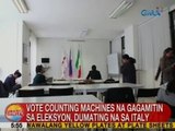 UB: Vote counting machines na gagamitin sa eleksyon, dumating na sa Italy