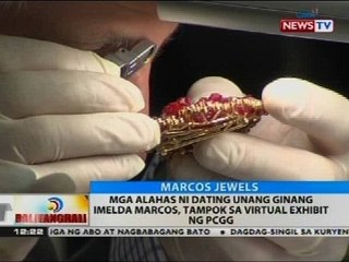 Mga alahas ni dating unang ginang Imelda Marcos, tampok sa virtual exhibit ng PCGG