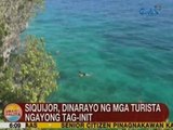 UB: Siquijor, dinarayo ng mga turista ngayong tag-init