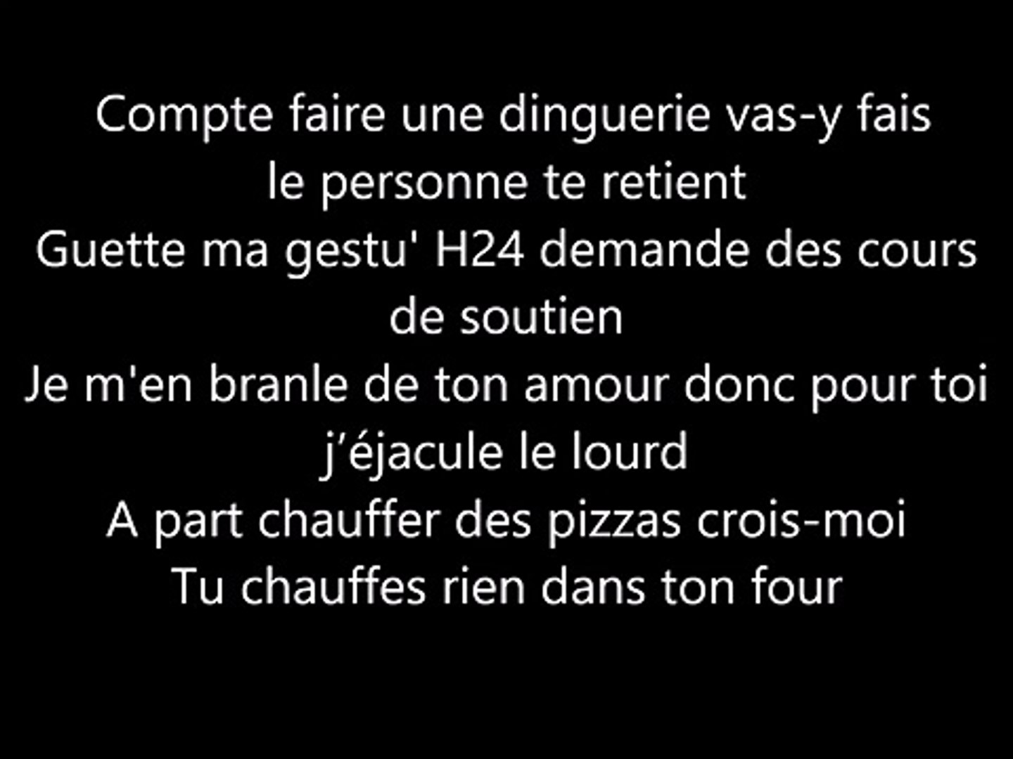 Et La Tu Guette La Gestu Paroles