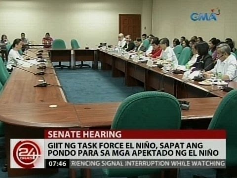 24 Oras: Giit ng Task Force El Niño, sapat ang pondo para sa mga apektado ng el niño