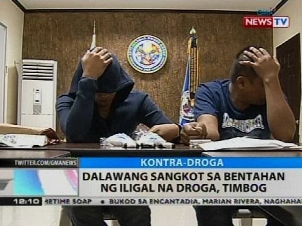 BT: Dalawang sangkot sa bentahan ng iligal na droga, timbog