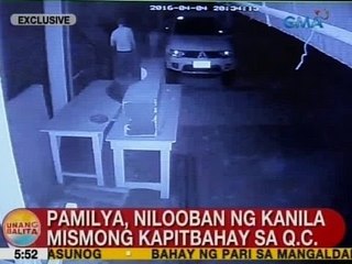 UB: Pamilya, nilooban ng kanila mismong kapitbahay sa QC