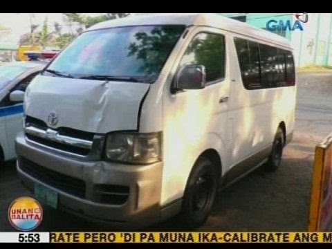 UB: 77 taong gulang na babae, patay matapos mabundol ng van sa Ilocos Norte