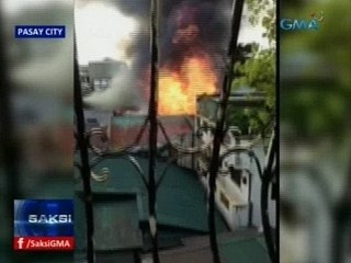 Saksi: 15 bahay, nasunog; buntis na na-trap, nasagip