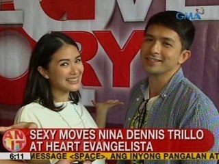 UB: Sexy moves nina Dennis Trillo at Heart Evangelista