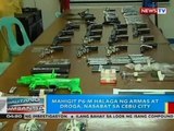 Mahigit P6-M halaga ng armas at droga, nasabat sa Cebu City