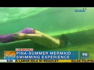 Luane Dy at Juancho Trivino, sinubukan ang pagiging ‘sirena’ | Unang Hirit