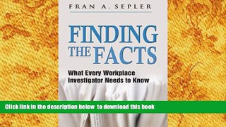 READ book  Finding The Facts  BOOK ONLINE