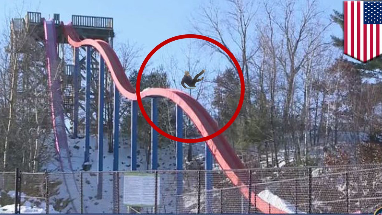 Sledding gone wrong: Teen falls to his death from Wisconsin theme park waterslide - TomoNews