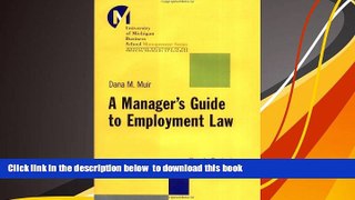 READ book  A Manager s Guide to Employment Law: How to Protect Your Company and Yourself  BOOK