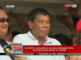 SONA: Duterte, bumuwelta sa mga pambabatikos sa kanya nina Binay at Roxas
