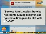 UB: Comelec, pinabulaanan ang mga alegasyon na nagkakadayaan sa overseas absentee voting