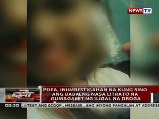 PDEA, iniimbestigahan na kunag sino ang babaeng nasa litrato na gumagamit ng iligal na droga