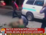 UB: Binatilyo, sugatan matapos aksidenteng mabaril ang sarili sa San Nicolas, Ilocos Norte
