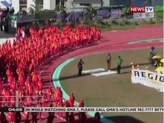 BP: Ilang atleta at mga nanood ng pagbubukas ng Palarong Pambansa sa Legazpi City, Albay, hinimatay