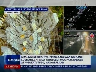 Saksi: Masungi Georeserve, pinag-aagawan ng isang kumpanya at mga katutubo