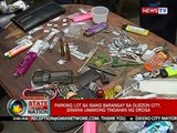 SONA: Parking lot sa 1 barangay sa Quezon City, ginawa umanong tindahan ng droga