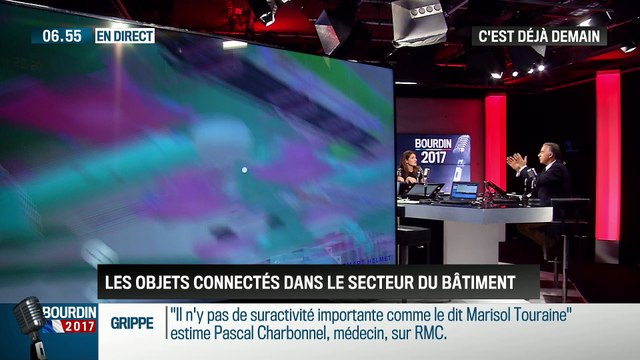 La chronique de Frédéric Simottel : Les objets connectés révolutionnent le secteur du bâtiment - 28/12