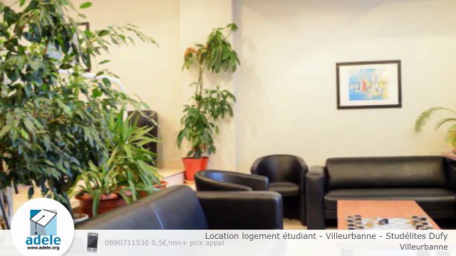Location logement étudiant - Villeurbanne - Studélites Dufy