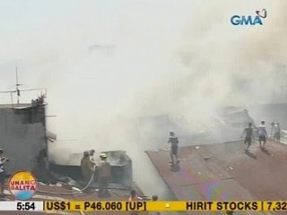 UB: Mahigit 100 pamilya, nawalan ng tirahan sa sunog sa Sta. Cruz, Maynila