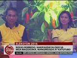 24 Oras: Roxas-Robredo, nakipagdayalogo sa mga magsasaka, mangingisda at katutubo