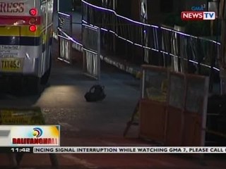 BT: Bag na iniwan sa likod ng bus, inakalang may lamang bomba