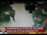 UB: Pagnanakaw sa pitaka ng customer, nahuli sa CCTV sa Pagadian City