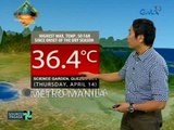 24 Oras: 36.4C, pinakamataas na temperatura sa Metro Manila ngayong tag-init