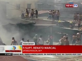 BT: Panayam kay F/Supt. Renato Marcal, spokesperson, BFP