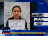 SAKSI: Napoles, pinayagang magpiyansa