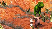 Dinosaurs Fighting | Dinosaur Movies For Children | Animal Videos For Kids | 3D Dinosaur