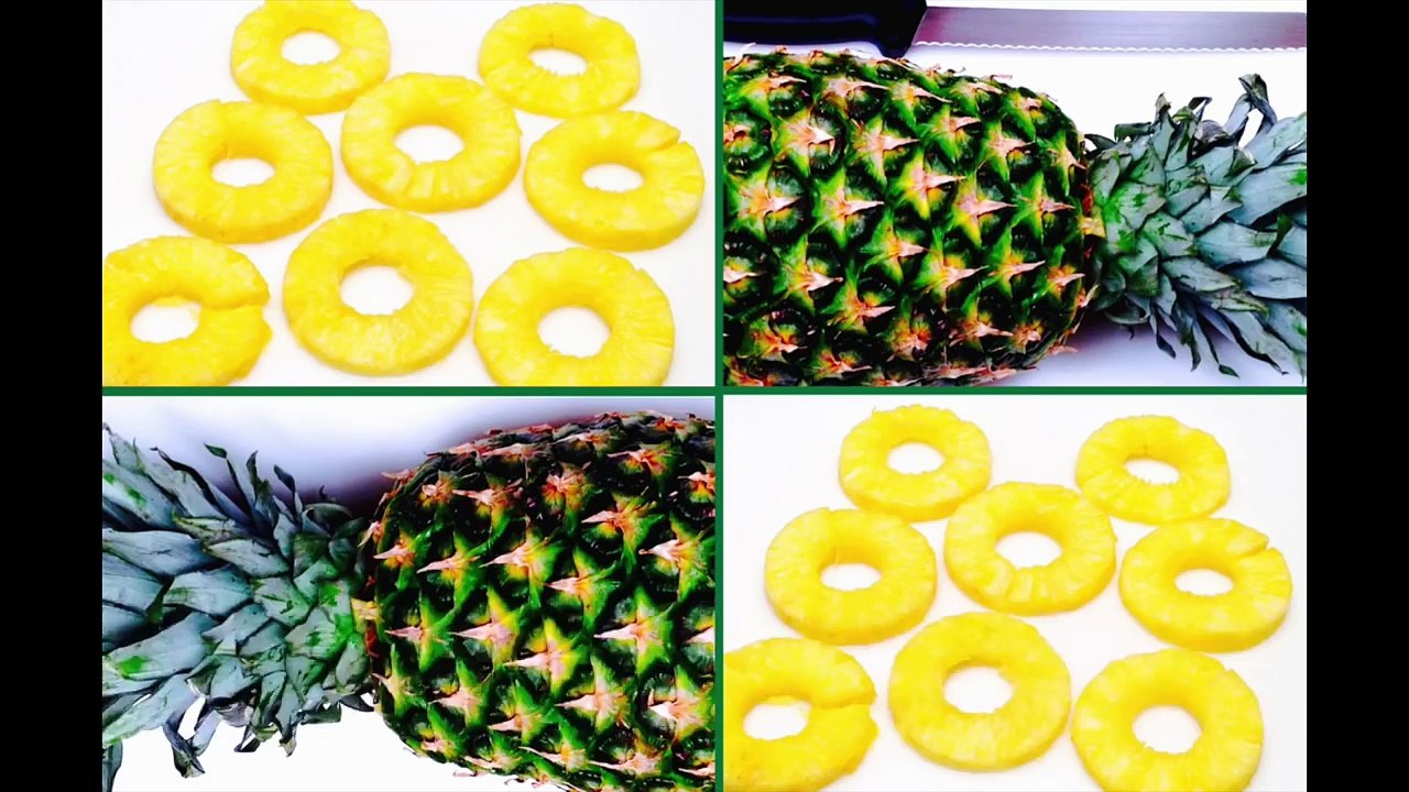 Comment Couper Facilement un Ananas en Tranches (HD)-bDxIBHX9KUY
