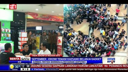 Jaket Bomber dan Sandal Biru Jokowi Ramaikan Medsos