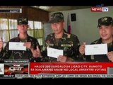 QRT: Halos 200 sundalo sa Ligao City, bumoto sa ikalawang araw ng local absentee voting