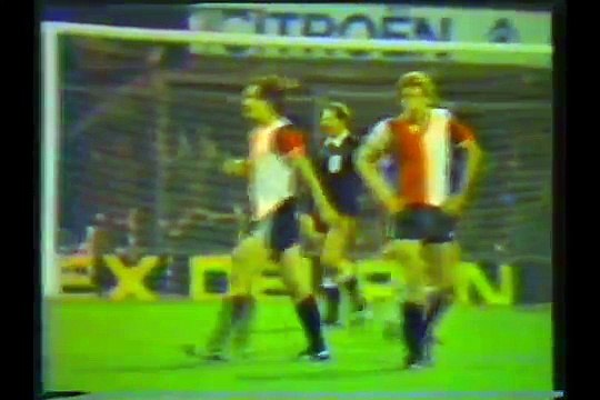 22.04.1981 - 1980-1981 UEFA Cup Winners' Cup Semi Final 2nd Leg Feyenoord 2-0 Dinamo Tiflis