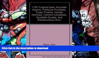 Free [PDF] Download  1,001 Logical Laws, Accurate Axioms, Profound Principles, Trusty Truisms,