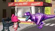 Shark Cartoons For Children | Shark Vs Dinosaur Fighting | Animal Videos For Kids | 3D Cartoons