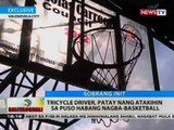 Tricycle driver, patay nang atakihin sa puso habang nagba-basketball