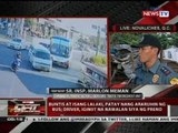 Buntis at isang lalaki, patay nang araruhin ng bus; driver, iginiit na nawalan siya ng preno