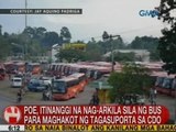 UB: Poe, itinanggi na nag-arkila sila ng bus para maghakot ng tagasuporta sa CDO