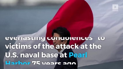 Japan's Shinzo Abe offers condolences to Pearl Harbor victims