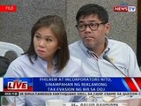 Philrem at incorporators nito, sinampahan ng reklamong tax evasion ng BIR sa DOJ