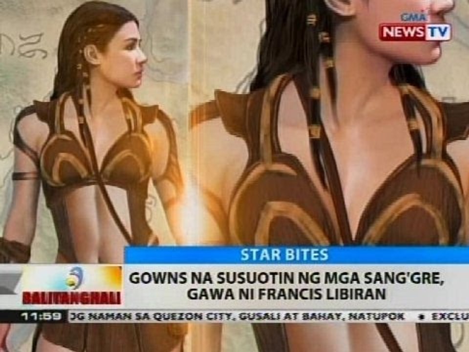 BT: Gowns na susuotin ng mga sang'gre gawa ni Francis Libiran