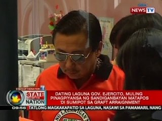 SONA: Dating Laguna Gov. Ejercito, muling pinagpiyansa ng Sandiganbayan