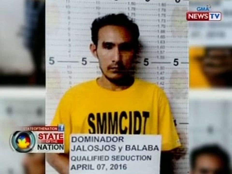 SONA: Dominador Jalosjos III, arestado dahil sa 'di pagsipot sa korte para sa kasong rape