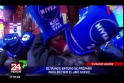 EEUU: así se preparan para la llegada del Año Nuevo