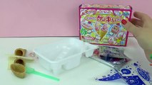 Glaces et Gaufrettes japonaises à faire soi-même | Popin Cookin Cake Shop Kit Démo