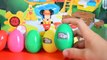 Surprise Eggs Mickey Mouse Clubhouse Hello Kitty Kinder surprise Thomas and Friends